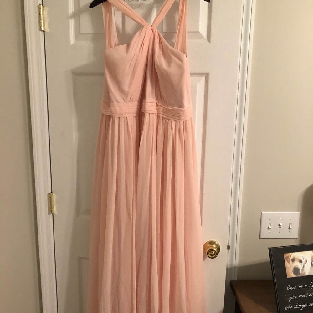 Blush Bridesmaid Dress